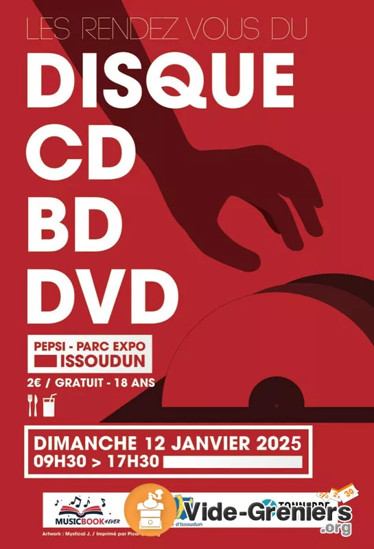 Les Rendez Vous du Disque Vinyle, Bd, Cd et Dvd