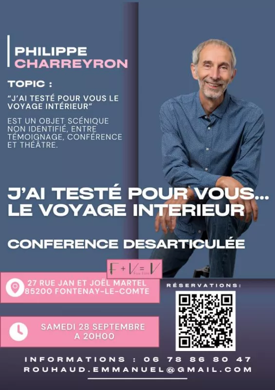 Conférence Désarticulée «J'Ai Testé pour Vous...»