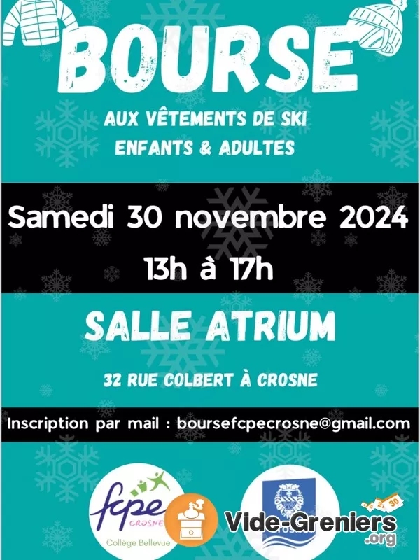 Bourse Aux Vêtements de Ski-Enfants et Adulte