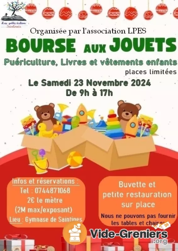 Bourse Aux Jouets_Puériculture_Livres_Vêtements