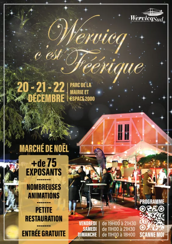 Wervicq C'Est Féérique : Marché de Noël et Animations