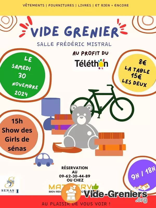 Vide Grenier au Profit du Téléthon