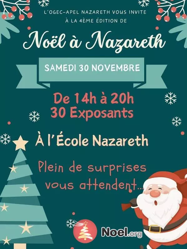 Noël à Nazareth 4Ème Édition