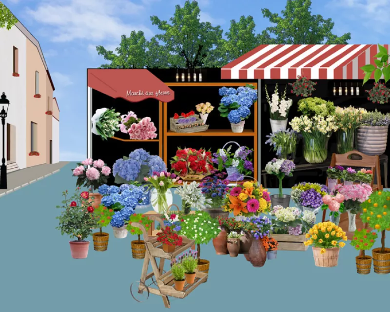 Marché Aux Fleurs