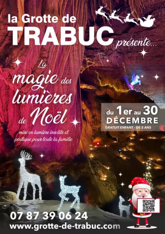 La Magie des Lumières de Noël Sous Terre