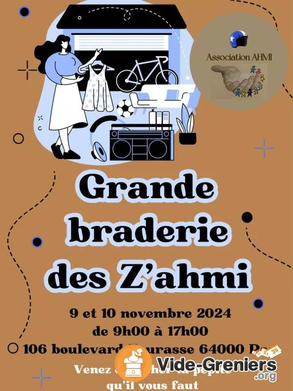 Grande Braderie des Z'Ahmi du 9 et 10 Novembre