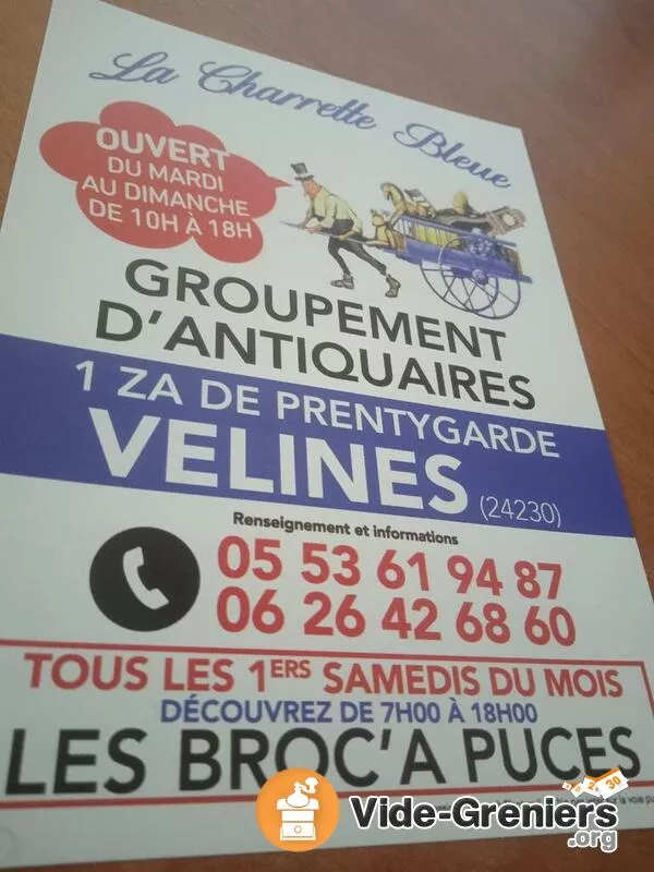 Brocante Puces Livres