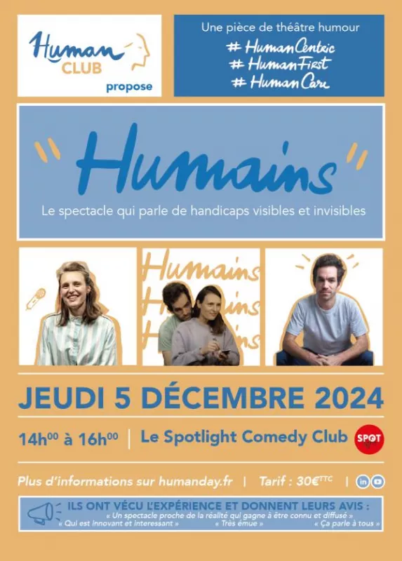 «Humains» , le Spectacle Qui Parle de Handicap