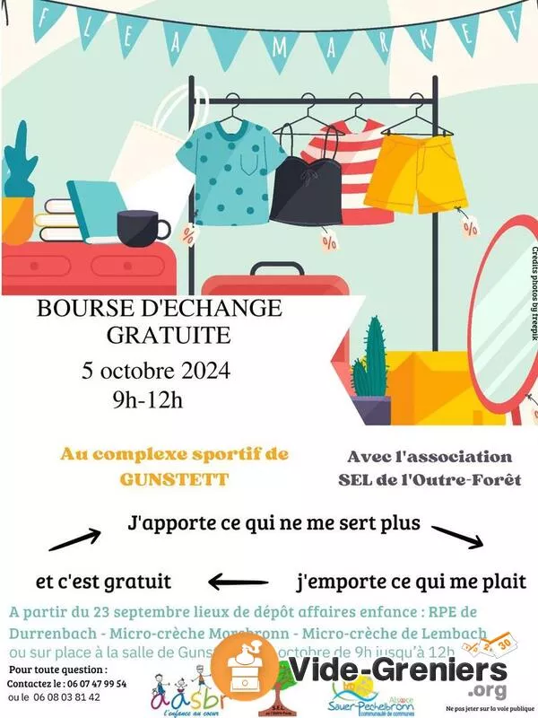 Bourse d'Échange Puériculture et Adulte