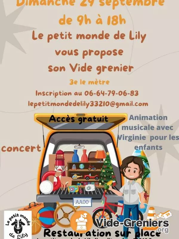 Vide Grenier du Petit Monde de Lily