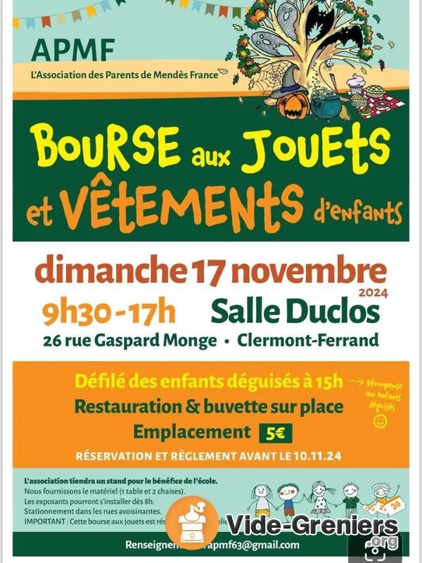 Bourse Jouets Vêtements Enfants