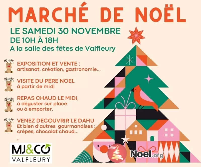 Marché de Noël Organisé par Mj And Co