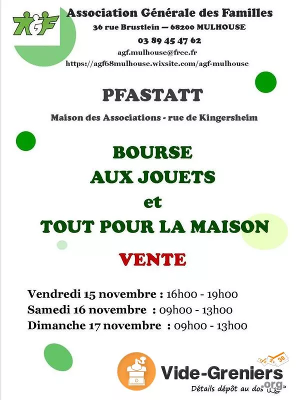 Bourse Aux Jouets et Maison