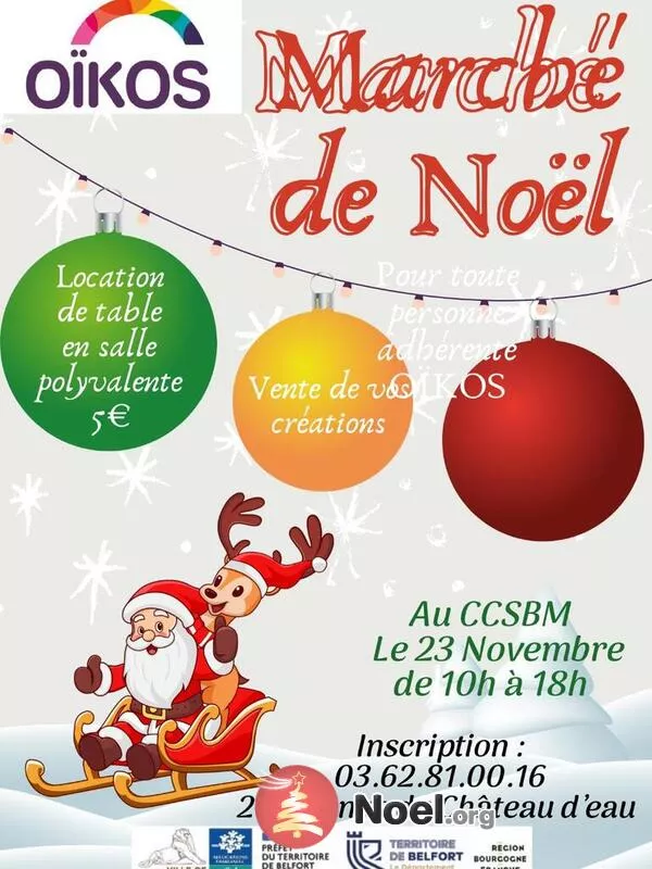 Ccsbm-Marché de Noël 23 Novembre 2024