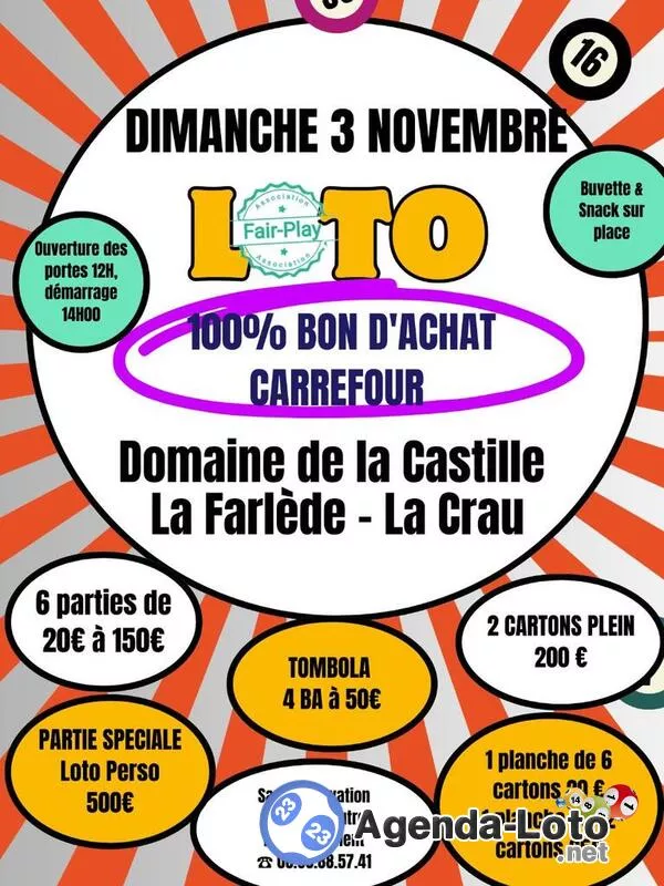 Super Loto Domaine de la Castille