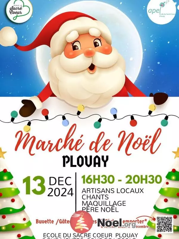 Marché de Noël Plouay-École du Sacré Coeur Plouay