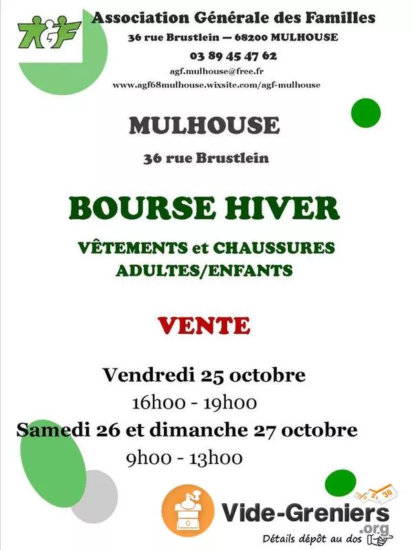 Bourse Aux Vêtements Enfants-Adultes Hiver