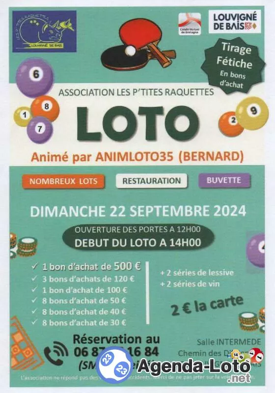 Loto Animé par Animloto35 Bernard