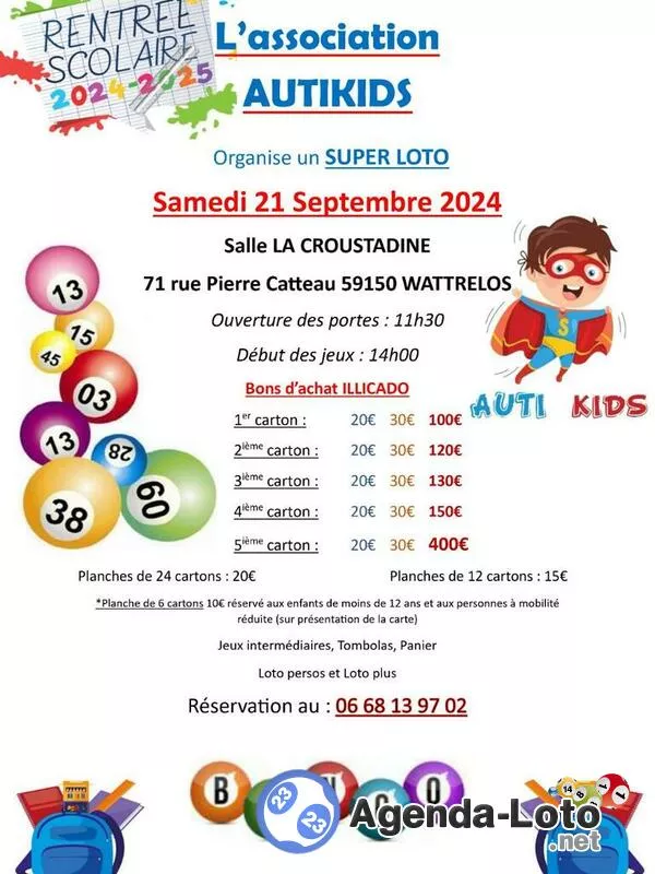 Loto Association Autikids