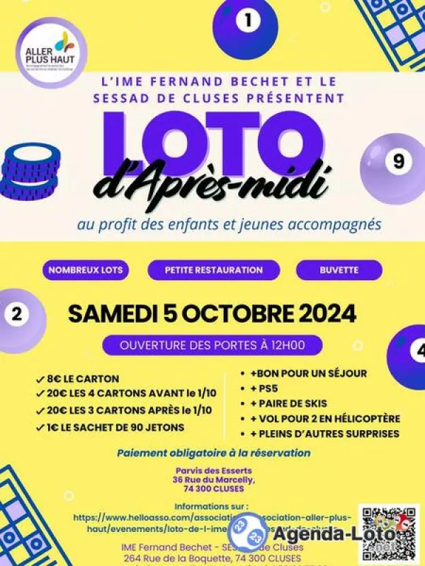 Loto de l'Ime et du Sessad de Cluses