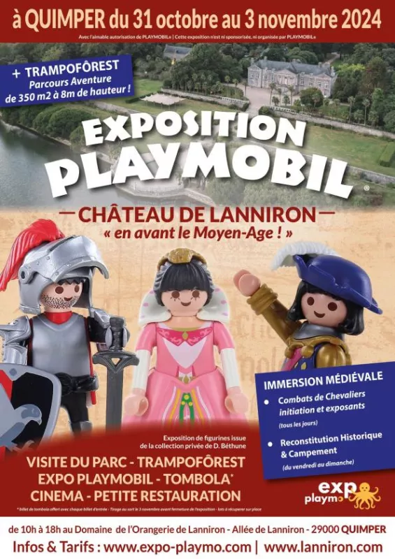 Exposition Playmobil au Château de Lanniron