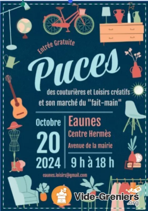 Puces des Couturières et Loisirs Créatifs, Marché Fait-Main