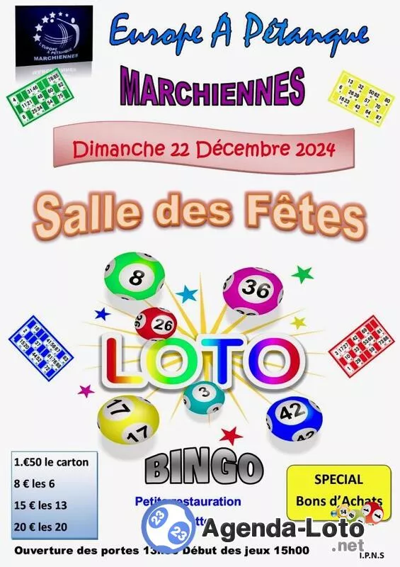 Loto de L Europe à Petanque