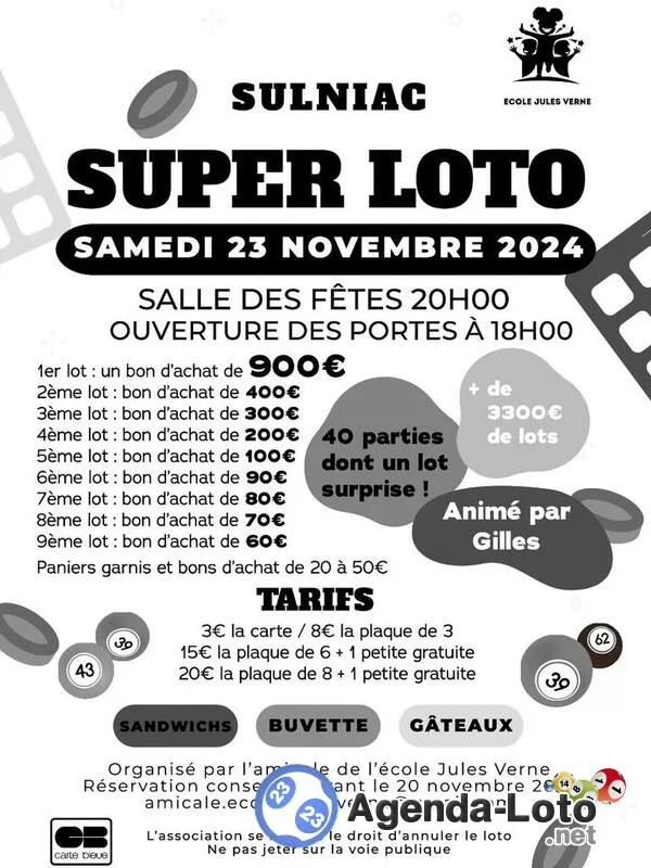 Super Loto Animé par Gilles