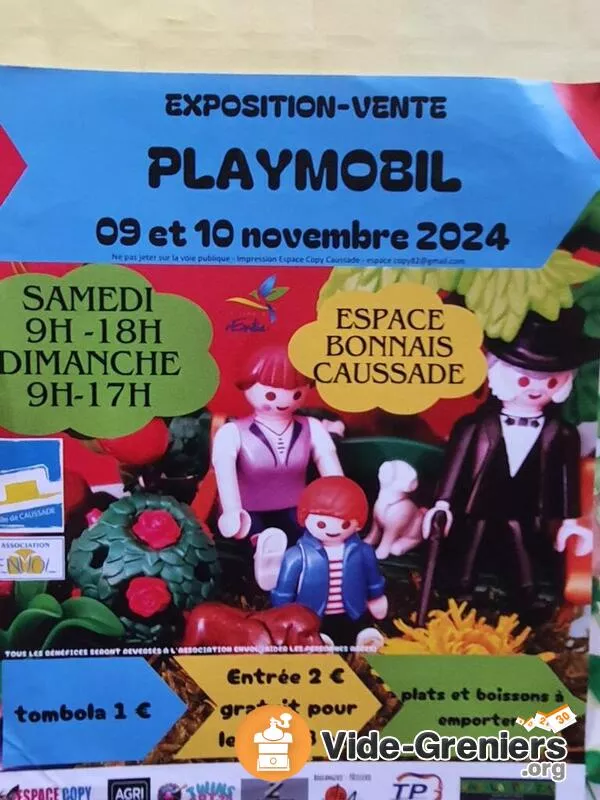 Exposition et Vente Playmobil