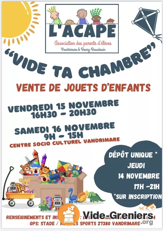 Vide Ta Chambre-Bourse Aux Jouets