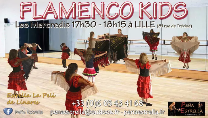 Cours de Danse «Flamenco Enfants»