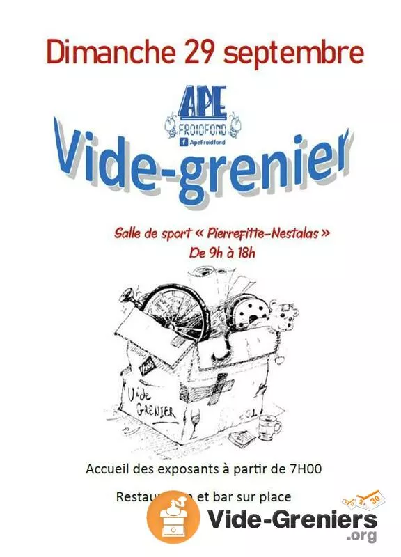 Vide Grenier Ape Froidfond