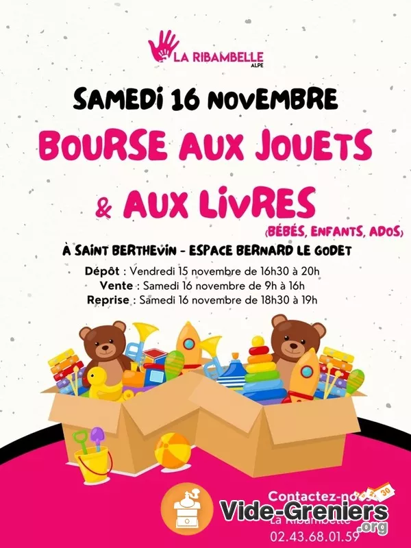 Bourse Aux Jouets et Aux Livres