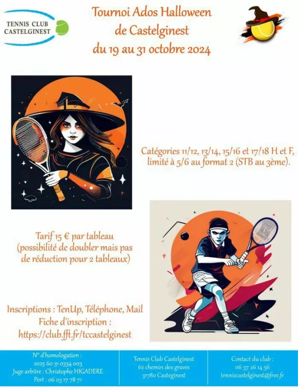 Tournoi Ados Halloween-du 19 au 31 Octobre