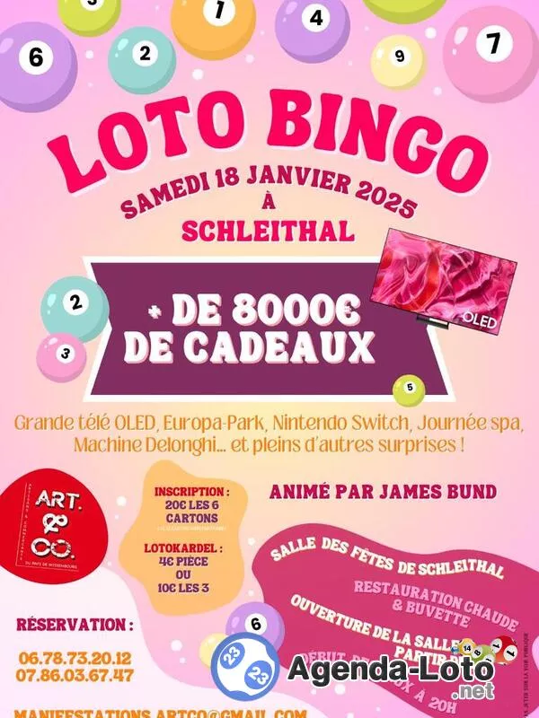 Super Loto Bingo Animé par James Bund