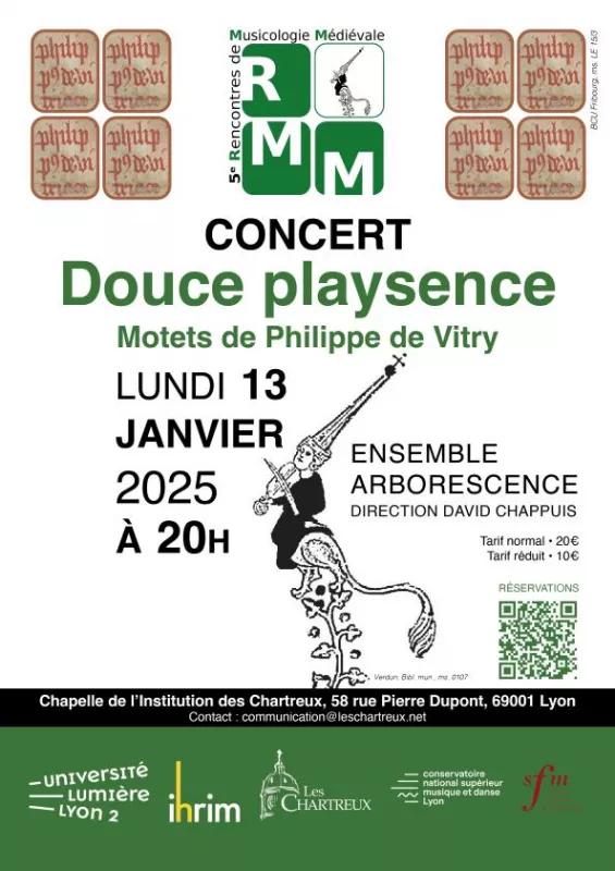 Douce Playsance, Motets de Philippe de Vitry