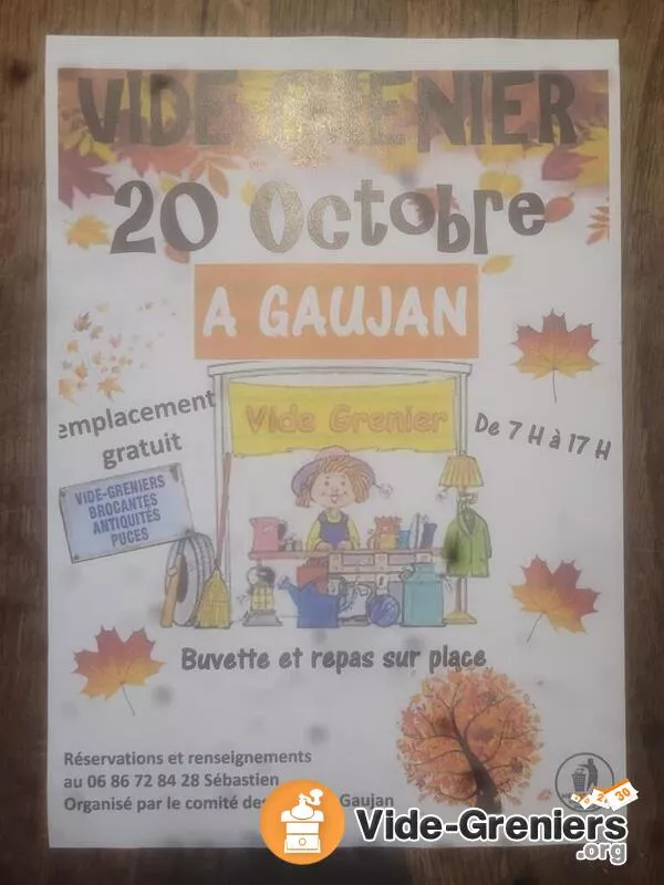 Traditionnel Vide Grenier de Gaujan