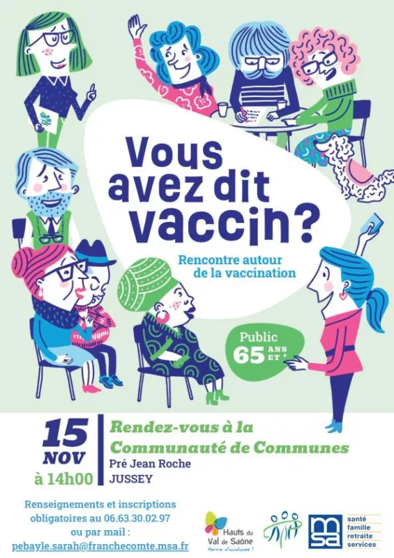 Atelier Gratuit «Vous Avez Dit Vaccin ?» Seniors