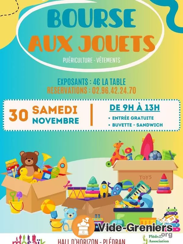 Bourse Aux Jouets, Puériculture et Vêtements Enfants