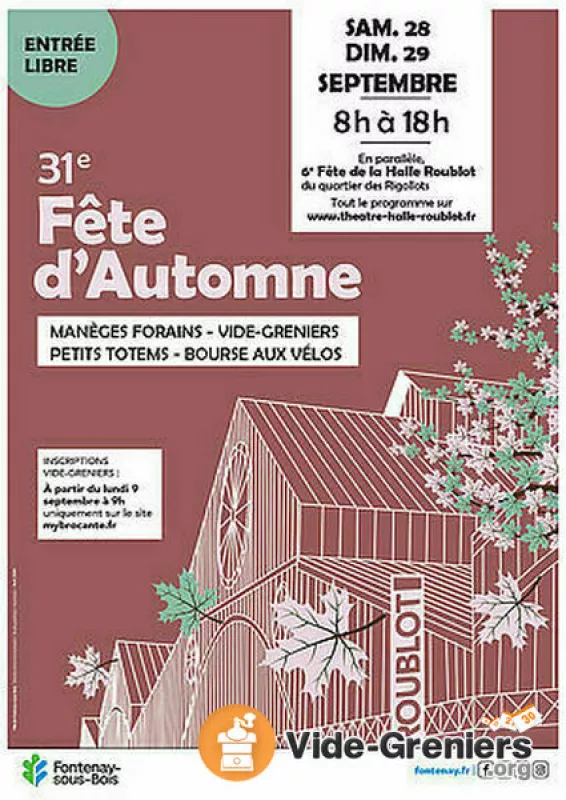 Fête d'Automne, Vide-Greniers, Animations, Manèges...