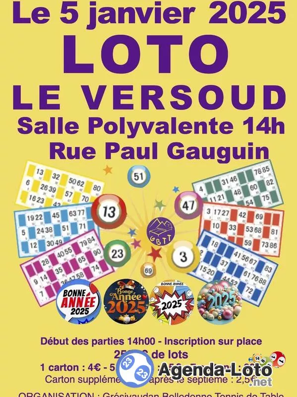 Super Loto du Nouvel An du Gbtt