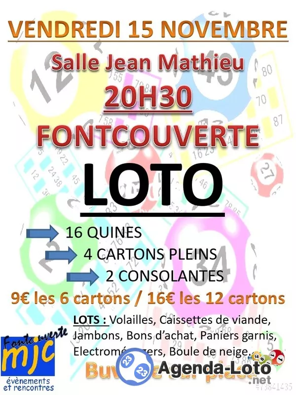 Loto de la Mjc Fontcouverte