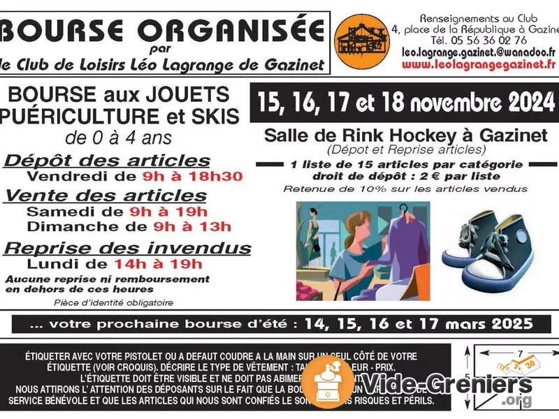 Bourse Aux Jouets,Skis,Sport et Puericulture