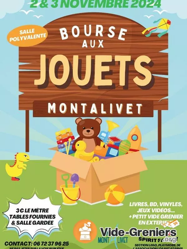 Bourse Aux Jouets,Bds,Jeux Vidéo et Vide Greniers