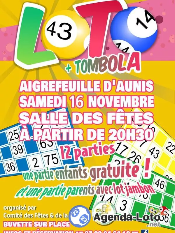 Loto du Comite des Fetes