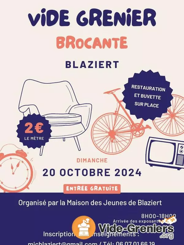 Vide Greniers d'Automne Blaziert