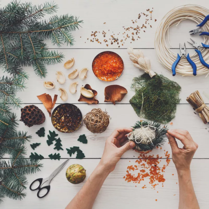 Atelier Diy : Boule de Bain de Noël