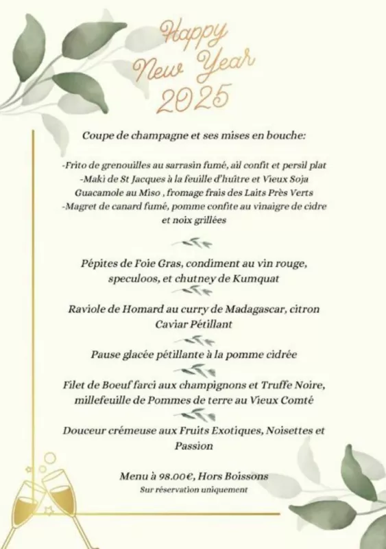 Vos Fêtes de Fin d'Année avec le Restaurant Inspirations