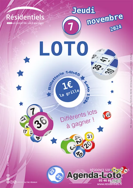 Loto Aux Résidentiels de Tonnay Charente