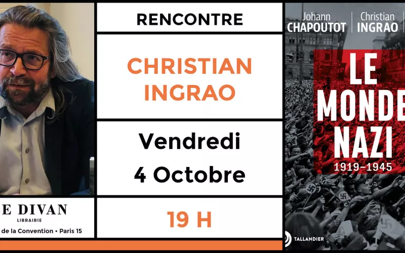 Rendez-Vous Histoire avec Christian Ingrao au Divan